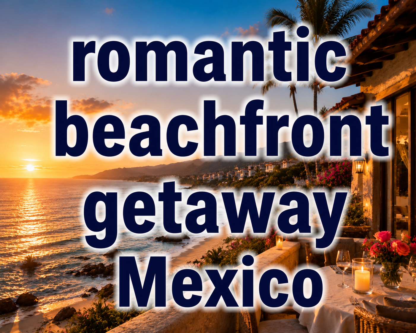 Romantic Beachfront Getaway Mexico – Best Couples Resorts